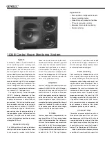 Preview for 2 page of Genelec 1034B Datasheet