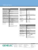 Preview for 4 page of Genelec 1034B Datasheet