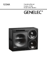 Genelec 1234APM Operating Manual предпросмотр