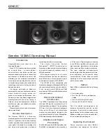 Предварительный просмотр 2 страницы Genelec 1238AC Operating Manual