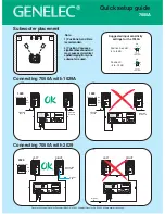 Genelec 7050A Quick Setup Manual preview