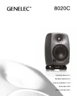 Предварительный просмотр 1 страницы Genelec 8020C Operating Manual