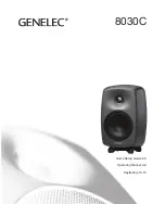 Preview for 1 page of Genelec 8030 CP Quick Setup Manual