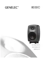 Genelec 8030C Quick Setup Manual предпросмотр