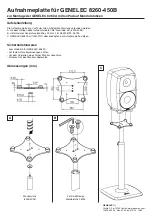 Genelec 8260-450B Instructions preview