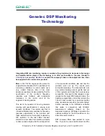 Genelec DSP Monitoring Technology Overview preview