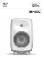 Genelec G Five Operating Instructions Manual предпросмотр