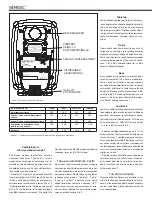 Предварительный просмотр 8 страницы Genelec G Four Operating Manual