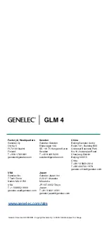 Предварительный просмотр 28 страницы Genelec GLM 4 Quick Setup Manual