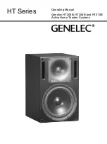 Предварительный просмотр 1 страницы Genelec HT208B Operating Manual