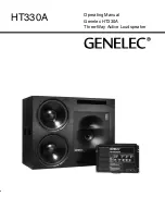 Genelec HT330A Operating Manual предпросмотр