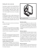 Предварительный просмотр 6 страницы Genelec M030 Quick Setup Manual