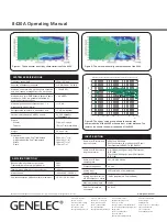 Preview for 4 page of Genelec SAM 8430A Operating Manual