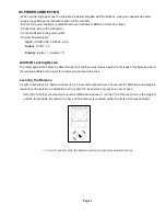 Preview for 5 page of GeneMate GM Series Balances Operation Manual