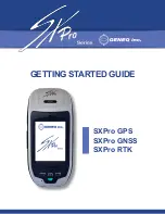 Geneq SXPro GNSS Getting Started Manual preview