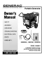 Предварительный просмотр 1 страницы Generac Portable Products 005308-0 Owner'S Manual