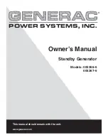 Предварительный просмотр 1 страницы Generac Portable Products 005366-6 Owner'S Manual