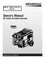 Generac Portable Products 005698-0 Manual preview