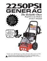 Generac Portable Products 1042-3 Owner'S Manual preview