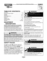 Предварительный просмотр 2 страницы Generac Portable Products 1539-0 Owner'S Manual