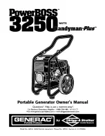 Generac Portable Products 1649-0 Owner'S Manual preview