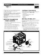 Preview for 4 page of Generac Portable Products 1654-0 Owner'S Manual