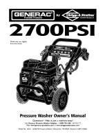 Предварительный просмотр 1 страницы Generac Portable Products 1676-1 Owner'S Manual