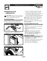 Предварительный просмотр 7 страницы Generac Portable Products PowerBoss 5500 Watt Storm Plus Owner'S Manual