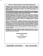 Preview for 8 page of Generac Portable Products SVP-5000 9719-2 Owner'S Manual