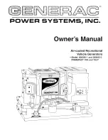 Generac Power Systems 000595-1 Owner'S Manual предпросмотр