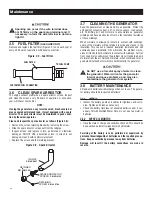 Предварительный просмотр 16 страницы Generac Power Systems 004703-1 Owner'S Manual