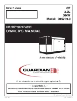 Preview for 1 page of Generac Power Systems 005219-0 Owner'S Manual