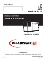 Generac Power Systems 005221-0 Owner'S Manual preview