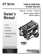 Generac Power Systems 005625-0 Owner'S Manual preview