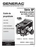 Preview for 33 page of Generac Power Systems 005688-0 Owner'S Manual