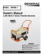 Generac Power Systems 006000-1 Owner'S Manual preview