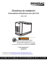 Предварительный просмотр 49 страницы Generac Power Systems 0064390 Installation Manuallines