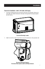 Предварительный просмотр 9 страницы Generac Power Systems 006664-0 Instruction Manual