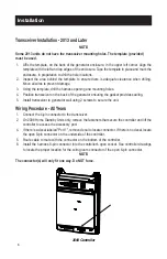 Предварительный просмотр 10 страницы Generac Power Systems 006664-0 Instruction Manual