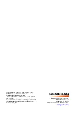 Предварительный просмотр 52 страницы Generac Power Systems 0068460 Owner'S Manual