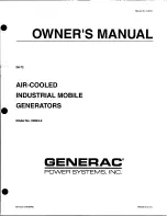 Generac Power Systems 00843-0 Owner'S Manual preview