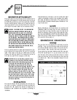 Preview for 6 page of Generac Power Systems 00919-0 Owner'S Manual