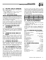 Preview for 11 page of Generac Power Systems 00941-4 Owners And Installation Manual