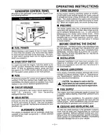 Preview for 7 page of Generac Power Systems 0661-4 Owner'S Manual