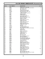 Предварительный просмотр 25 страницы Generac Power Systems 0E6478 Parts Manual