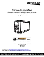 Предварительный просмотр 45 страницы Generac Power Systems 0K2502SPFR Owner'S Manual