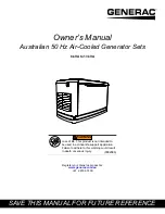 Предварительный просмотр 1 страницы Generac Power Systems 10 KVA Owner'S Manual