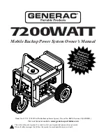 Предварительный просмотр 1 страницы Generac Power Systems 1277-0 Owner'S Manual