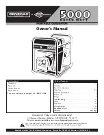 Generac Power Systems 1658-0 User Manual preview