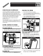 Предварительный просмотр 6 страницы Generac Power Systems 190/220 Owner'S Manual